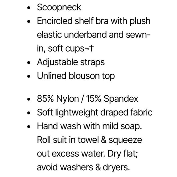 Swimwear for All Blouson Tankini Top - Picture 9 of 9